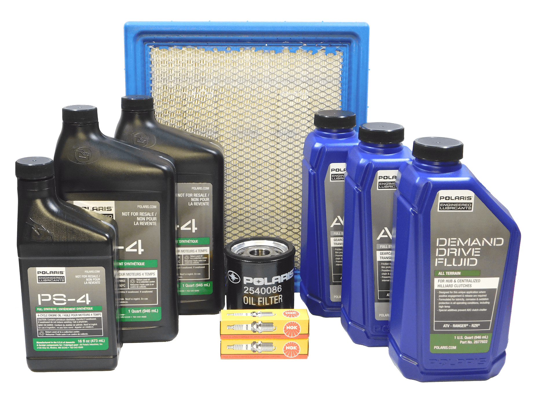 20132014 Polaris RZR 900 XP 4 OEM Complete Service Kit Oil Change