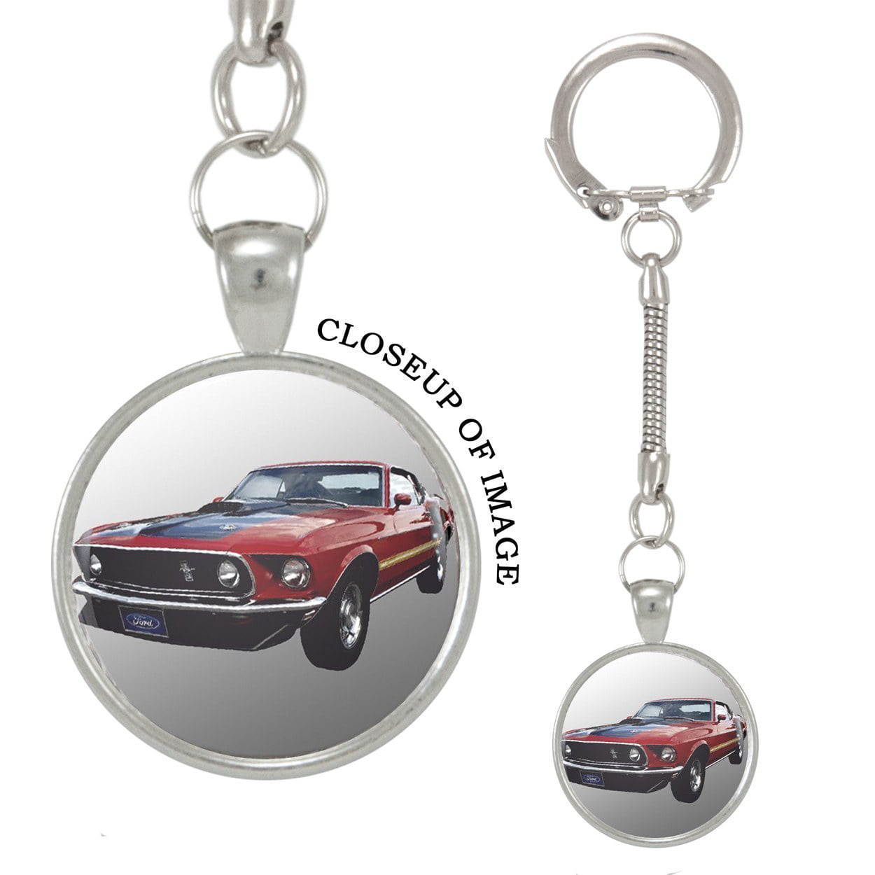 Christmas Gift 008 Car Keychain similar to 1969 Mustang Birthday Gift Personalized Keyring MACH 1 MUSTANG Keychain Father's Day Gift