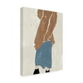 thumbnail image 2 of Melissa Wang 'Alley Pose II' Canvas Art, 2 of 3