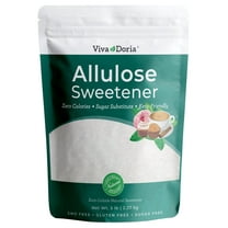 Viva Doria Allulose Sweetener | Zero Calorie Sugar Substitute | Great for Coffee, Tea, Cooking and Baking | Keto Friendly | Non-Erythritol, GMO Free, Gluten Free & Vegan Sweetener, 5 lb (2.27 kg)