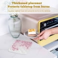 thumbnail image 6 of Cherry Blossom Pot Holders for Kitchen Heatproof Potholder, 3 Pack Gradient Tree Pink Flower Plant Hot Pads Multipurpose Oven Pads Cloth Potholders Trivet for Cooking Baking, 6 of 8