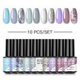 thumbnail image 1 of ROSALIND Gel Esmalte de Uñas Set 24 UNIDS Invierno Semi Permanente Gel Barniz Híbrido Necesita Base Top Coat Nails Art Kit de Esmalte de Uñas Tan Jianjun unisex, 1 of 2