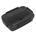 thumbnail image 4 of Lunch Box 4 Compartments 304 Stainless Steel Tableware Portable Lunch Containers for School Office Black, 4 of 5