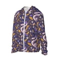 thumbnail image 2 of Fotbe Snake And Floral Men's Women's UPF 50+ Sun Protection Jacket Hooded Cooling Shirt with Pockets Hiking Outdoor Performance-Large, 2 of 9