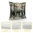 thumbnail image 4 of YINGXI Winter Decorative Throw Pillow Covers, Christmas Outdoor Pillowcase, Get Cozy Cushion Case Home Decor 24x24in, 4 of 5