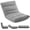 gray, variant on edx 14-Angle Fold Floor Chair, Padded Folding Gaming Sofa Chair with Back Support for Living Room Bedroom, Black