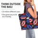 thumbnail image 2 of Easygdp American With Lips Bolsas Tote para Mujer, Bolsos de Hombro para Viaje, Bolsos de Mano de Gran Capacidad para Compras y Trabajo, 2 of 8