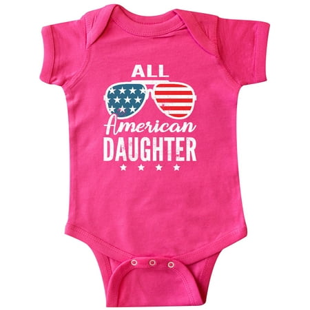 

Inktastic All American Daughter USA 4th of July Parade Gift Baby Girl Bodysuit