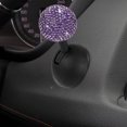 thumbnail image 4 of Encrusted Car Push Start Button Rocker Rhinestone Decor Lever Easy Install for SUVs Trucks & Convertibles Interior Upgrade, 4 of 5