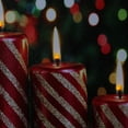 thumbnail image 2 of LED Lighted Christmas Candles with Ornaments Canvas Wall Art 11.75" x 15.75", 2 of 3