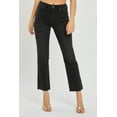 thumbnail image 4 of Risen Jeans - Mid Rise Straight Raw Edge Jeans - RDP5203, 4 of 10