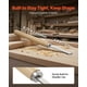 thumbnail image 4 of VEVOR Juego de 8 cinceles para torno de madera, herramientas de torneado de madera, hojas de acero para acabado de torno., 4 of 9