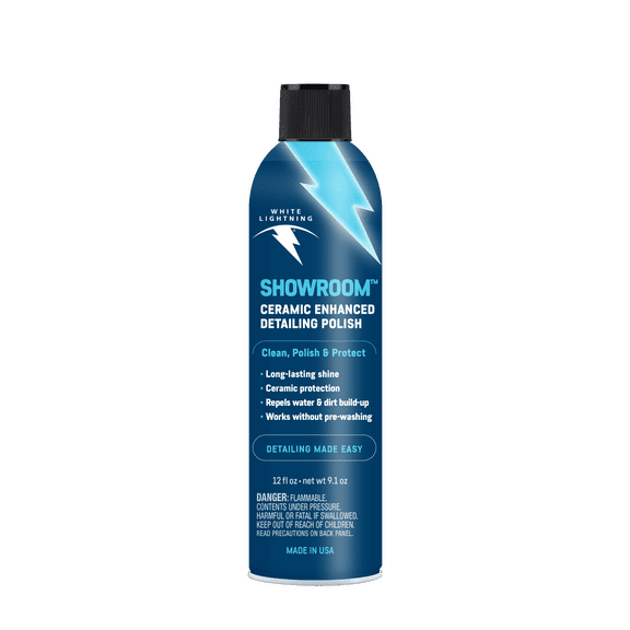 White Lightning Showroom™ Polish Motorcycle Detailing Polish 12 fl oz