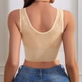 thumbnail image 4 of Women's Plus Size Front-Close Longline Wireless Posture Bra, 4 of 5