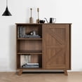 thumbnail image 2 of Homylin Armoire de Rangement Rustique avec 3 Étagères, 2 of 6