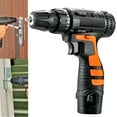 thumbnail image 5 of Joernso Screwdriver Portable Single Speed US/EU Plug 12V Cordless Electric Drill for Home, 5 of 8