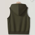 thumbnail image 3 of Misright Women's Lightweight Sleeveless Hoodie with Zipper Fit Casual, 3 of 11