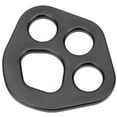 thumbnail image 1 of Rigging Plate, Rigging Rope Climbing Descender Wear- Full Colored  For Outdoor Expansion Downhill, High-Altitude Operations For Rock Climbing Black, 1 of 8