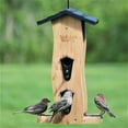 thumbnail image 2 of Nature's Way Bamboo Bird Feeder with Removable Fresh Seed Tray for Outdoor Birds, 2 of 11