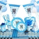 thumbnail image 3 of Blue Boy My First Tooth-vajilla de decoración para fiesta temática, plato y vaso de papel, Baby Shower para niños, suministros de fiesta de cumpleaños de 1 año, 3 of 4