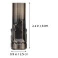 thumbnail image 5 of 6pcs Chandelier Candle Sleeves E14 Candle Socket Covers Candelabra Base Covers, 5 of 5