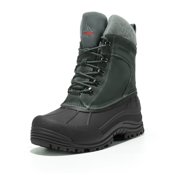 NORTIV 8 TERREY Men's Insulated Waterproof Winter Snow Boots