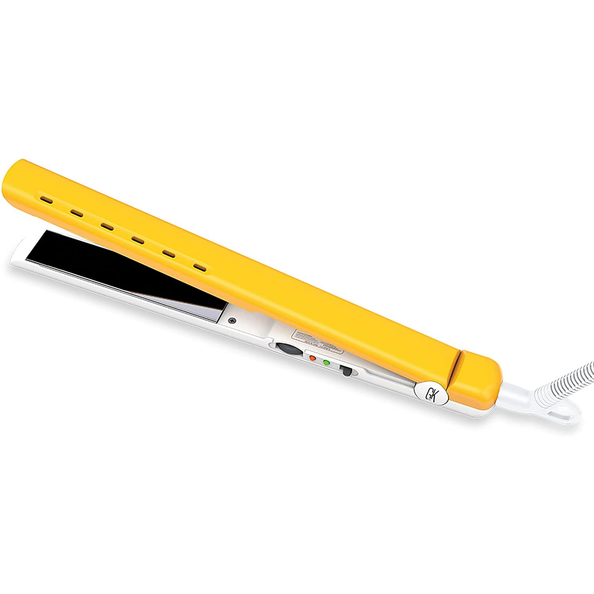 Global Keratin D700 Flat Iron Titanium Plates with Wet and Dry Styling Function Auto Shutoff 360 degree Swivel Cord Hair for Curly frizzy and All Types of Hair 110-220v by Gkhair