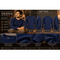 thumbnail image 2 of Top Pro Men's Classic Waffle Knit Heavyweight Cotton Long Sleeve Thermal T-Shirt Top, 2 of 5
