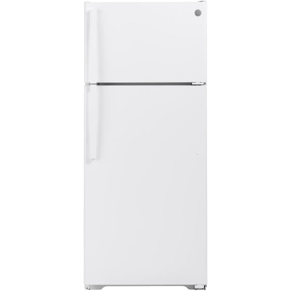 GE® Energy Start 17.5 Cu. Ft. Top-Freezer Refrigerator, White