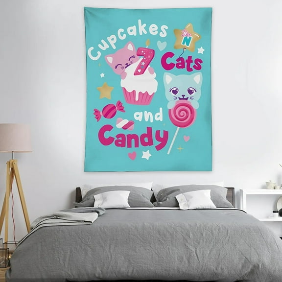 Tapestry for Like Nastya Bedroom Dorm Wall Hanging Poster Wall Art Decorations Funny Backgrounds Kids Girls Teens Gifts Funny 40×30 inch