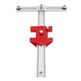 thumbnail image 1 of Cabinet Hardware Jig, Woodworking Scriber 12 inch Detachable Ruler Aluminium Alloy Body  for Door Handle Installation, 1 of 7