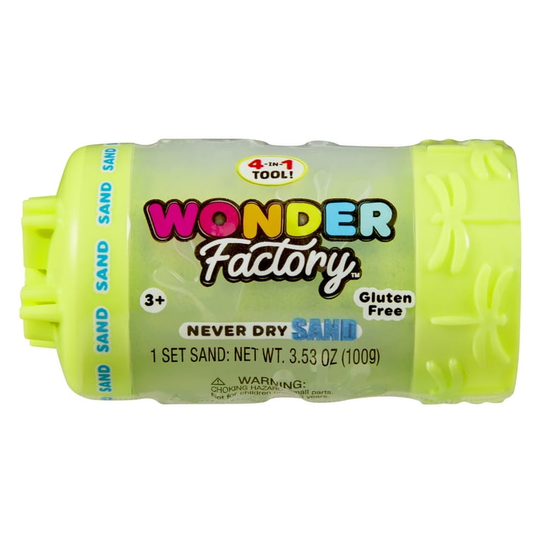 Wonder Factory Never Dry Single Sand – Lime Green - Never Dries