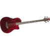 Ovation Nikki Sixx Custom Elite T Bass Acoustic-Electric Red Flame