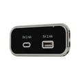 thumbnail image 4 of Miulika RV USB Outlet Panel Automotive Accessories Car Charger for Bus Boat Car AC4.8A, 4 of 8