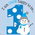 thumbnail image 2 of CafePress - Snowman 1St Birthday Long Sleeve Infant Bodysuit - Long Sleeve Cotton Baby Bodysuit, 2 of 4