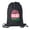 Pink Egg-Black, variant on Personalized Easter Basket Bags, Cotton Drawstring Backpacks Custom Easter Bags - Swirly Egg