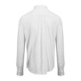 thumbnail image 2 of AWDis So Denim  - Camisa de punto Oscar de manga larga para hombre (Blanco), 2 of 2