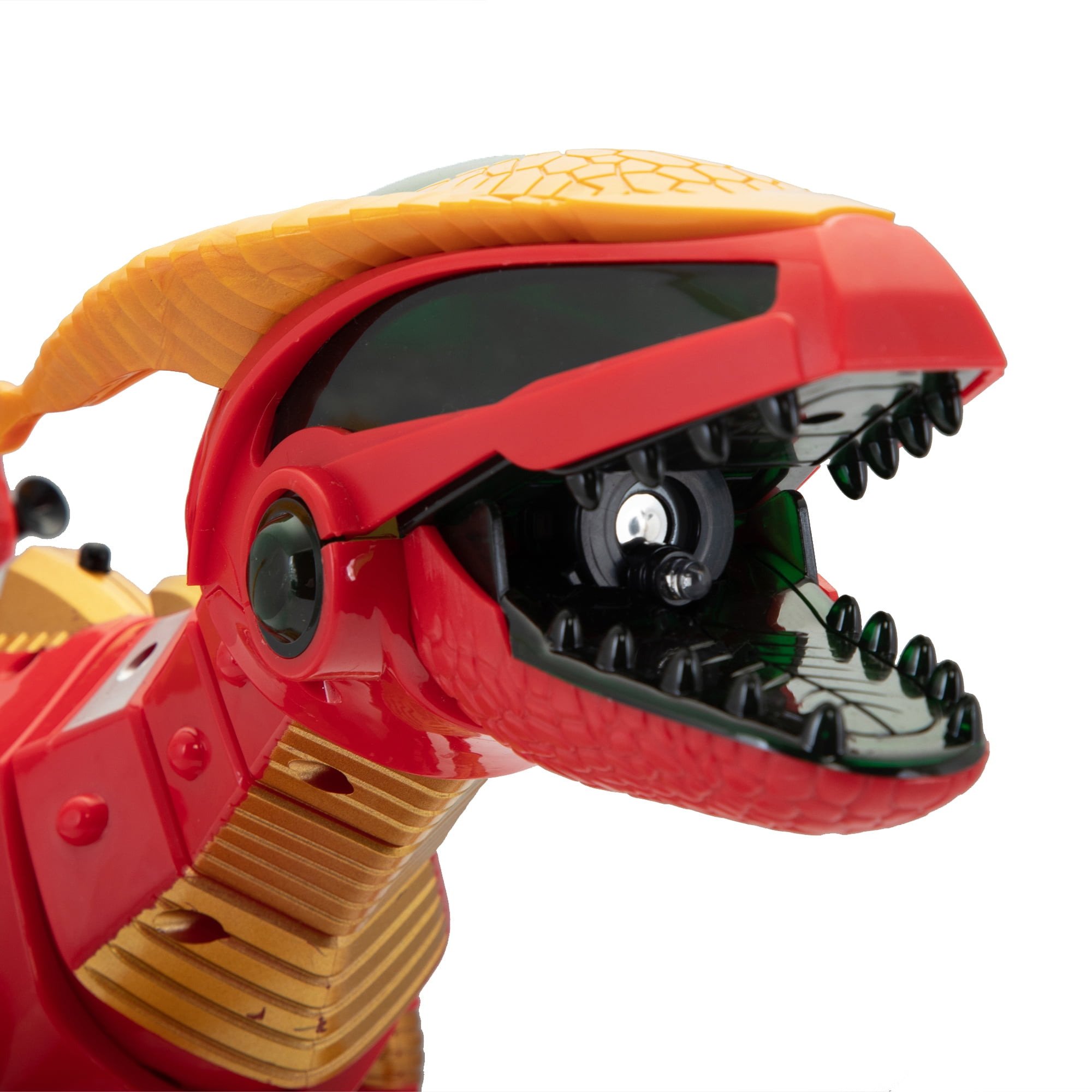 Remote Control Dinosaur Toy, Intelligent Dinosaur Robot with Spray Mist and Battle Mode for Toddler 3-6 Year Old, Red & Gold Remote Control Dinosaur Toy, Intelligent Dinosaur Robot with Spray Mist and Battle Mode for Toddler 3-6 Year Old, Red & Gold