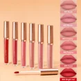 thumbnail image 2 of Juego de 6 brillos de labios mate AB, dos juegos sin teñir con la boca en la taza, brillo de labios rojo, hidratante de larga duración, no es fácil de decolorar, 2 of 4