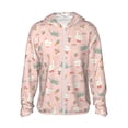 thumbnail image 1 of Fotbe Chicken And Goose Chaqueta con Protección Solar UPF 50+ para Hombre y Mujer, Camisa con Capucha y Bolsillos-Large, 1 of 7