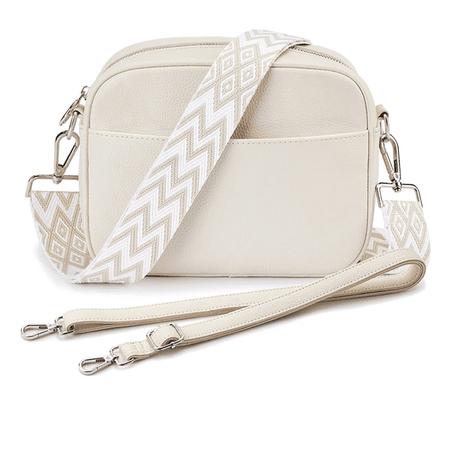 Bolso Mano Mujer Dama Bandolera Mujer Bolso Moda Xtellar blanco