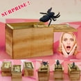 thumbnail image 1 of Wooden Prank Toy Spider Scared Box Home Office Practical Tricky Joke Gag Gift, 1 of 7