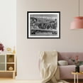 thumbnail image 3 of Historic Framed Print, The Barnum and Bailey Greatest Show on Earth. The Peerless Prodigies of Physical Phenomena. [with] Smallest Man Alive [and] the Congo Giant, 17-7/8" x 21-7/8", 3 of 9