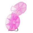 thumbnail image 4 of Miangastore Round 7 Days Pill Box Organizer for Medicine Travel Pill Case Container Weekly Holder (Pink), 4 of 5