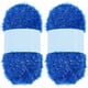 thumbnail image 1 of Paquete de 2 rollos de 218 yardas de hilo brillante de poliéster azul acero metálico para pestañas, 1 of 9