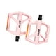 thumbnail image 3 of 2 pedales de bicicleta, confiables, elegantes, con reflector, para carretera. Rosa claro, 3 of 9