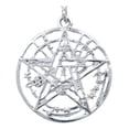 thumbnail image 3 of JOYARIS Dije Tetragramaton Pentagrama Regalo Mujer Hombre Plata 925 DM-0001525, 3 of 3