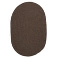 thumbnail image 1 of Colonial Mills WL35R060X084 5 x 7 ft. Bristol Oval Rug, Bark, 1 of 4