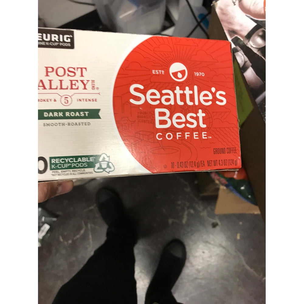 Seattle's Best Coffee Post Alley Blend Dark Roast Single Cup Coffee for
