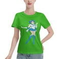 thumbnail image 1 of Women's Basic Short Sleeve T-Shirt Sailor Moon Mizuno Ami, 1 of 6